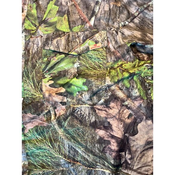 Mossy Oak Obsession Camo NWTF Hunting Shirt Men’s Cotton Blend Utility - Picture 3 of 7